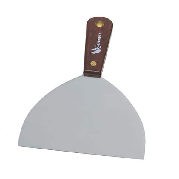 Warner 6 in. Full Flex Broad Putty Knife with Rosewood Handle