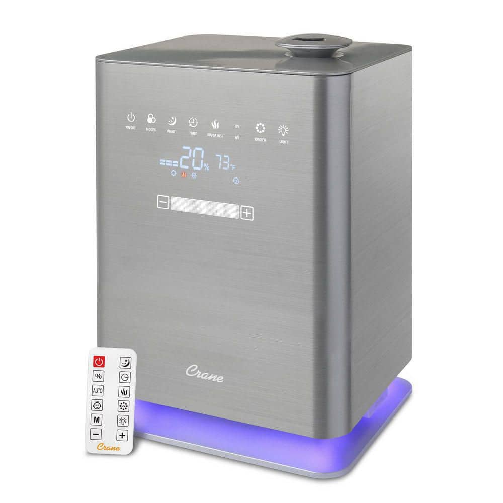 UPC 818767010039 product image for 1.2 Gal. Warm & Cool Mist Top Fill Humidifier with Remote for Medium to Large Ro | upcitemdb.com