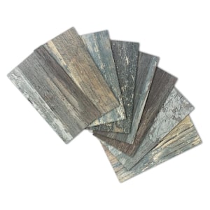 Subway Collection Mix Wood 3 in. x 6 in. PVC Peel and Stick Tile (20 sq. ft./160-Sheets)