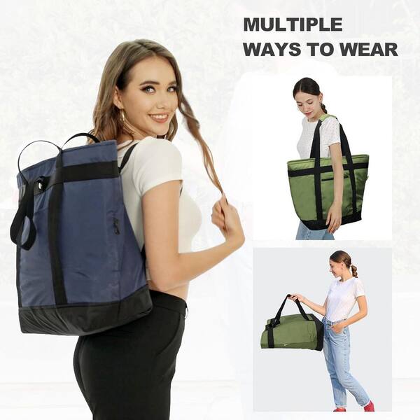 Misopily 32 qt. Insulated Cooler Bag Leakproof Freezer Tote for