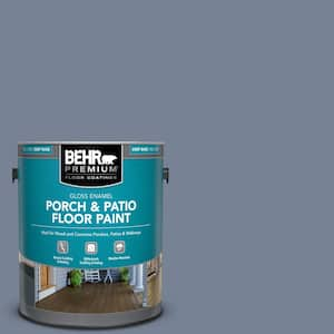 1 gal. #PPU15-07 Tranquil Pond Gloss Enamel Interior/Exterior Porch and Patio Floor Paint