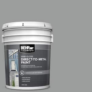 5 gal. #AE-51 Coast Guard Gray Semi-Gloss Direct to Metal Interior/Exterior Paint