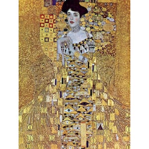 31.5 in. x 23.5 in. "The Woman in Gold by Klimt " Wall Art
