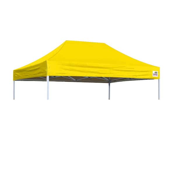Tradesparker USA Pop Up 8 ft. x 12 ft. Replacement Canopy Tent Top Cover, Instant Ez Canopy Top Cover ONLY (yellow)
