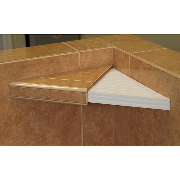 Tile Soap Dish: Corner Installation Is Easy to DIY: GoShelf