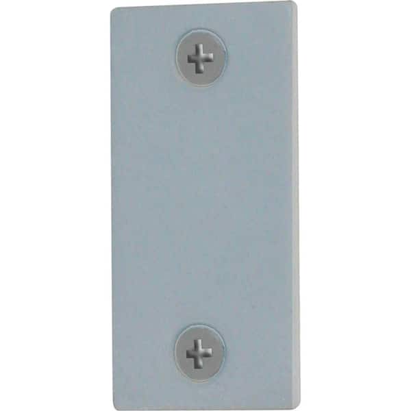 Prime-Line Door Edge Filler Plate, 1 in. x 2-1/4 in., Steel, Gray Primered