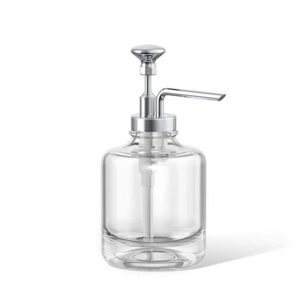 Artifacts Liquid Hand Soap or Lotion Dispenser in Polished Chrome
