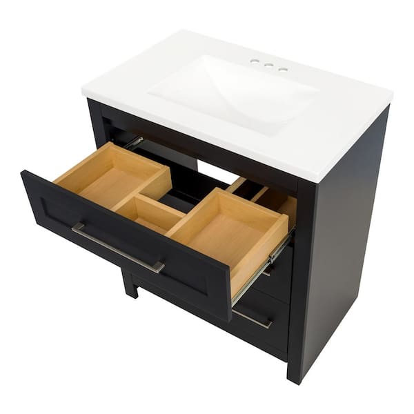 Home Decorators Collection Clady 31 in. Single Sink Matte