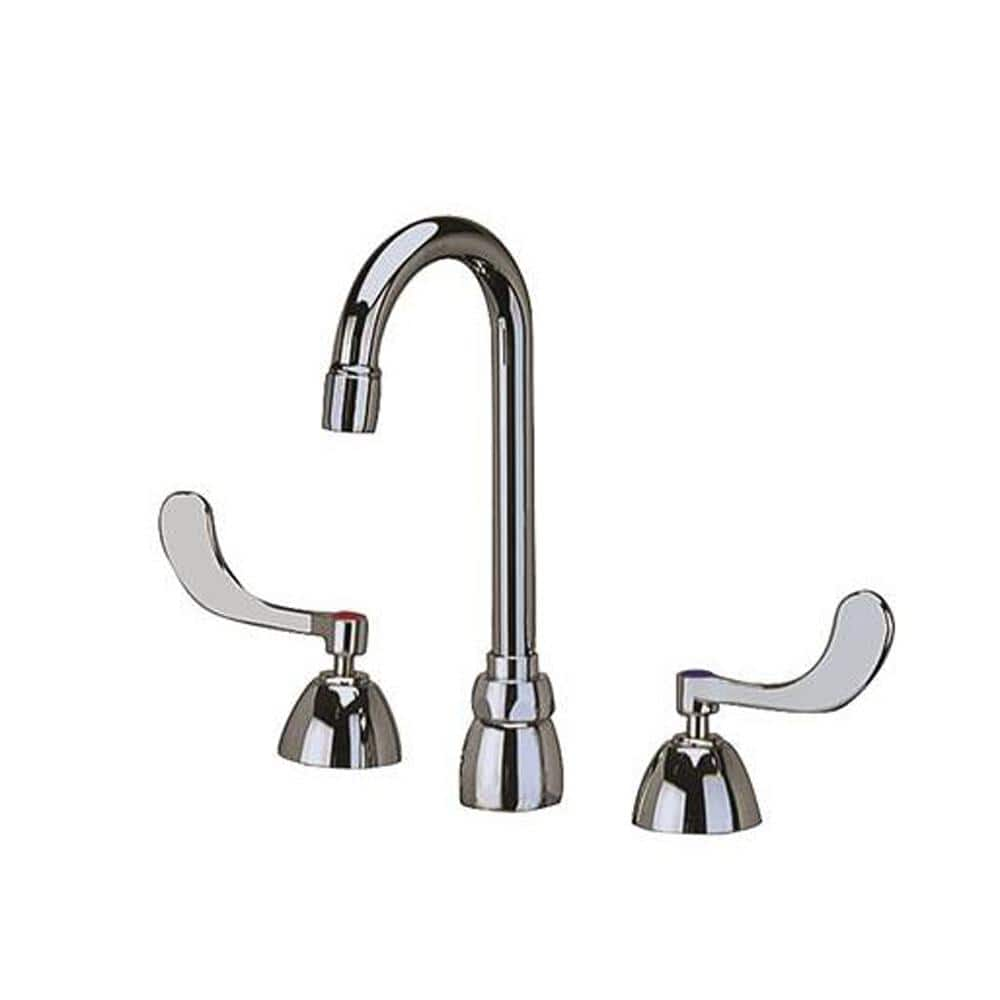 UPC 670240365414 product image for 8 in. Widespread 2-Handle Blade Bathroom Faucet in Chrome | upcitemdb.com