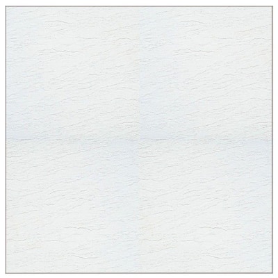Stylistik II White Gloss 12 in. x 12 in. Residential Peel and Stick Vinyl Tile (45 sq. ft. / case)