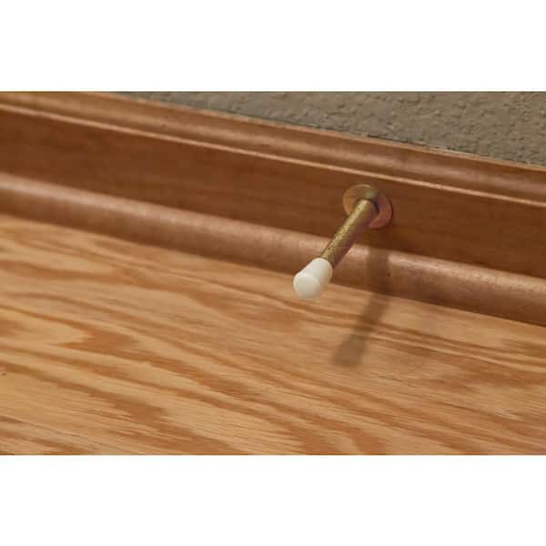 Polished Brass Spring Door Stop (10-Pack)