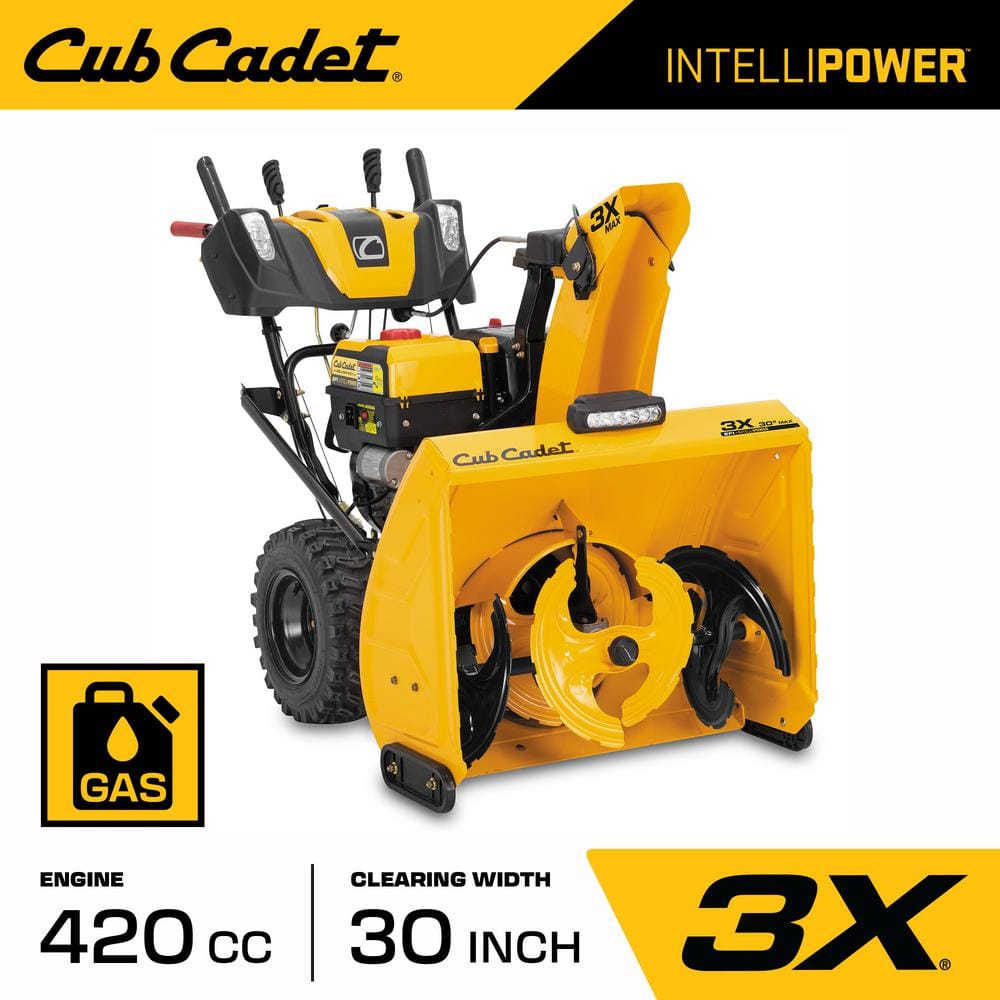 3X MAX 30 in. 420cc Fuel Injected (EFI) Three-Stage Electric Start Gas Snow