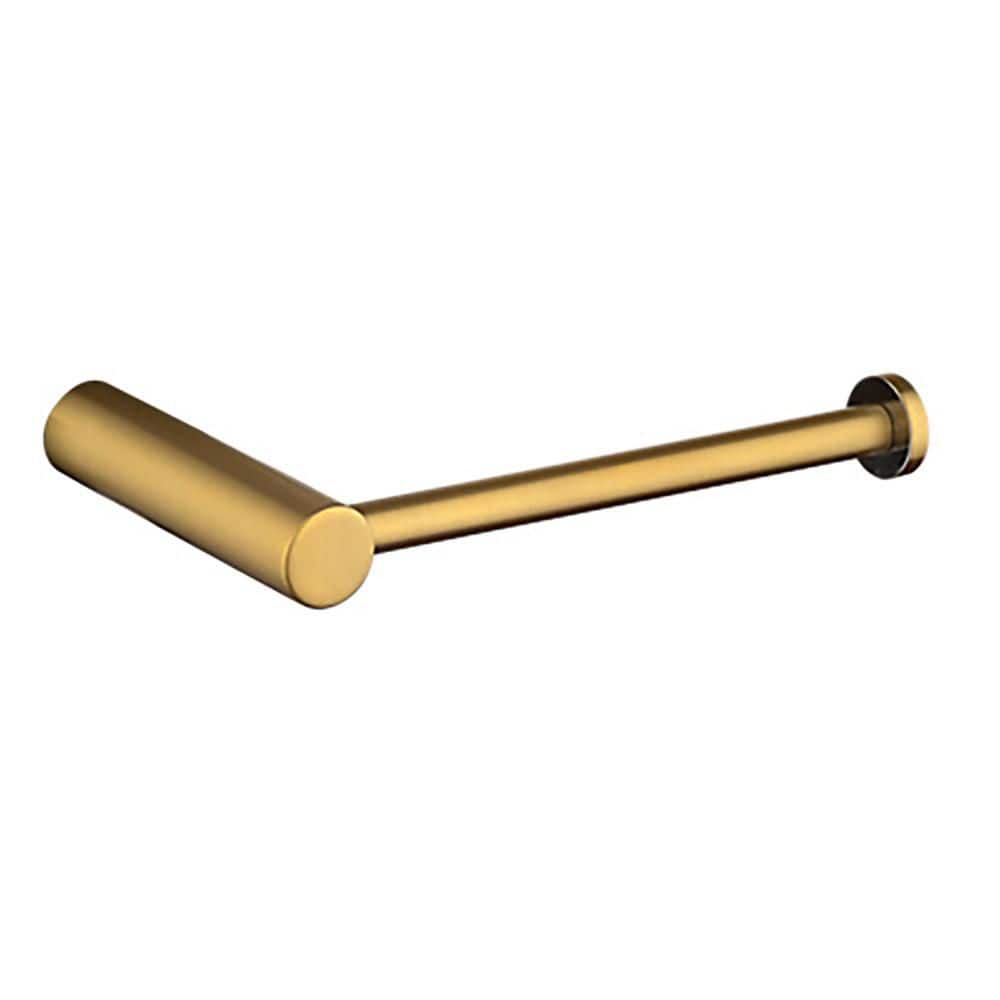 Round Collection Wall Mounted Euro Toilet Paper Holder in Matte Gold price history on PriceWatchPro