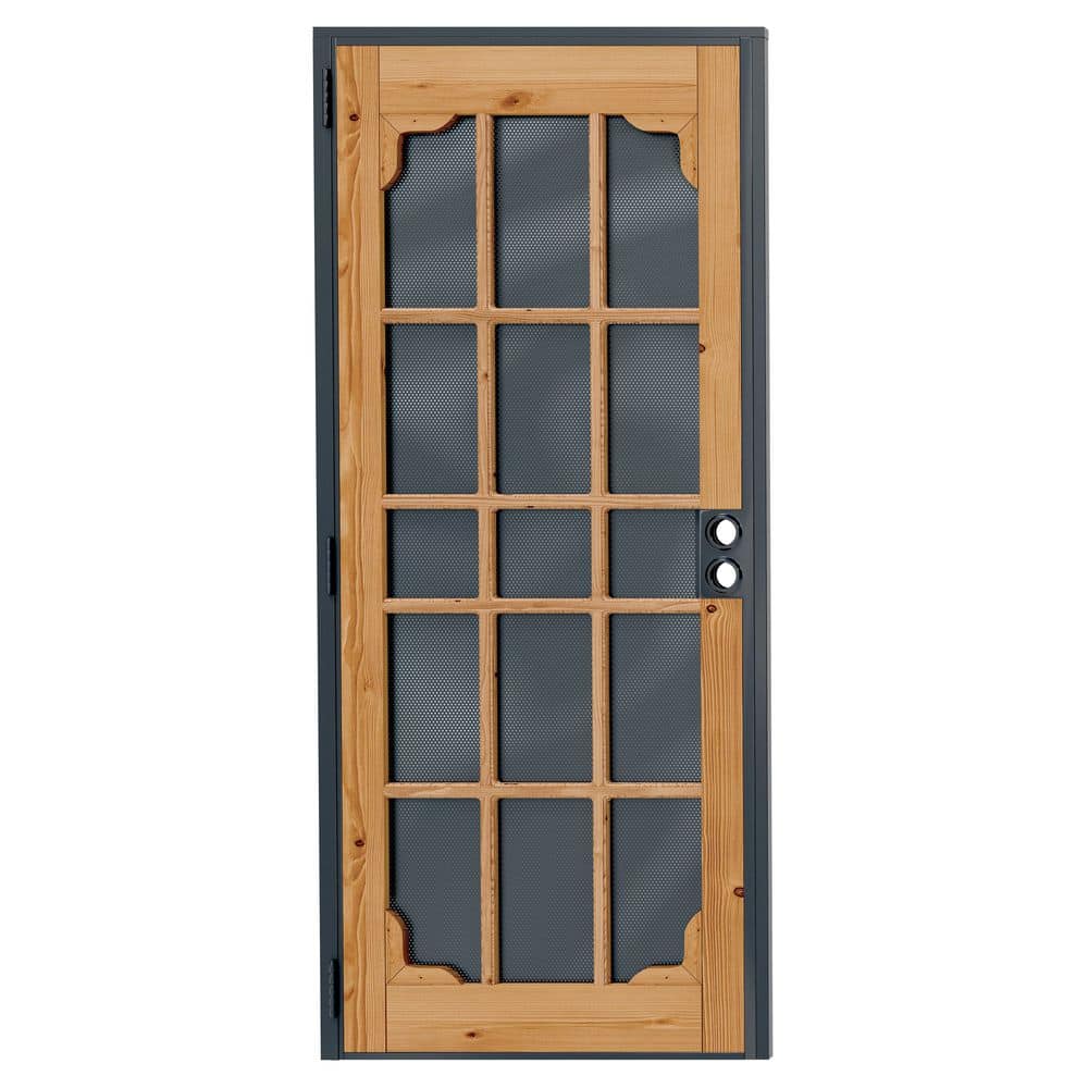 TENONER 32 in. x 80 in. Universal/Reversible Painted, Prehung