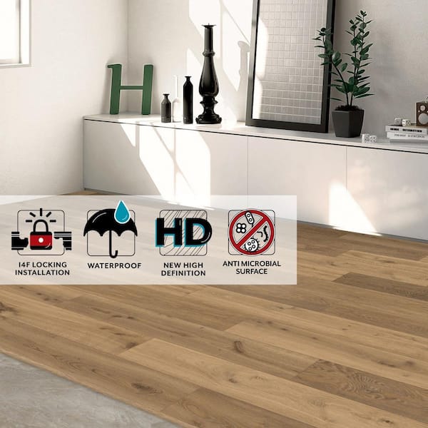 Take Home Sample - Pure SPC Click Lock Waterproof Luxury Vinyl Plank Flooring