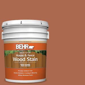5 gal. #BIC-45 Airbrushed Copper Solid Color House and Fence Exterior Wood Stain