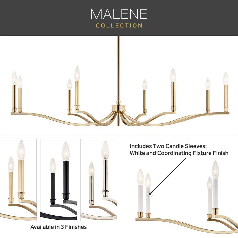 Polished Nickel 14-Light Taper Candle Chandelier