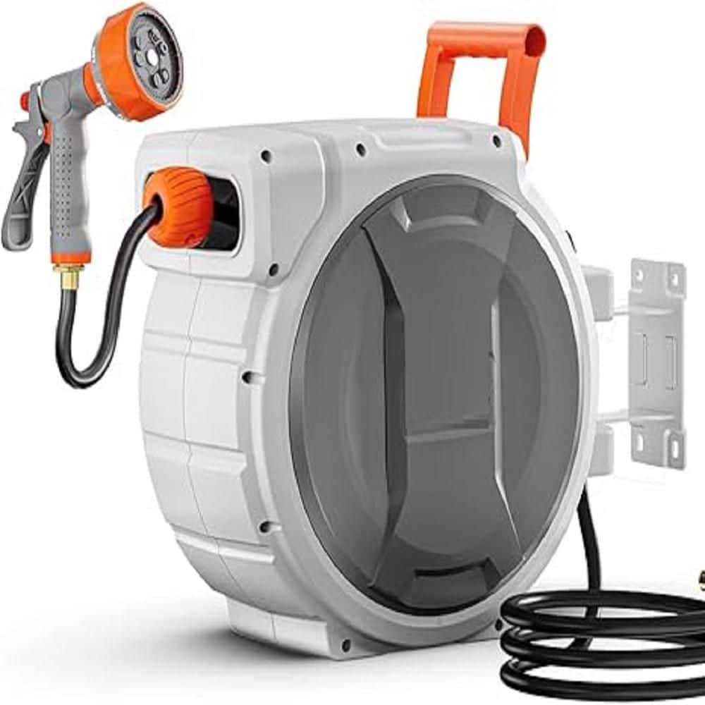 Retractable Hose Reel 1/2 in. Dia x 75 ft. Garden Water Hose Reel price history on PriceWatchPro