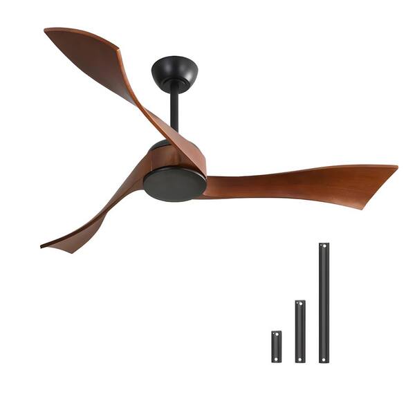 Sofucor Ceiling Fan With Remote Control, 52", Solid Wood, 3 - View #13