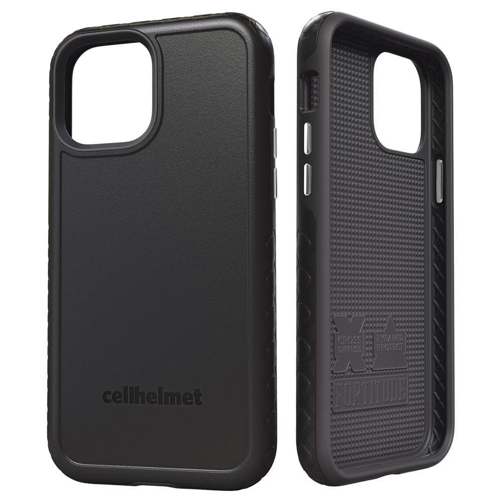CellHelmet C-FORT-i6.1-2020-OB Fortitude Series for iPhone 12/12 Pro (Onyx Black)