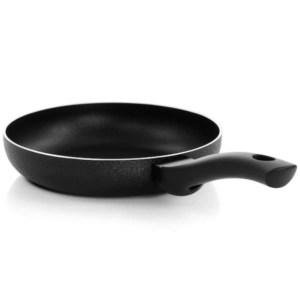 Oster Kingsway 8 Inch Aluminum Nonstick Frying Pan in Black 985119678M -  The Home Depot