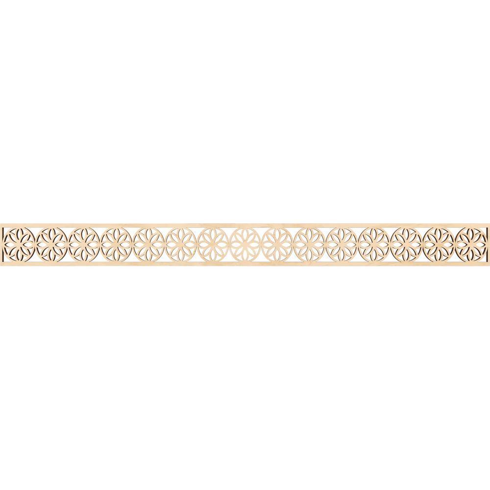 Blume Fretwork 0.375 in. D x 46.375 in. W x 4 in. L Birch Wood Panel Moulding price history on PriceWatchPro