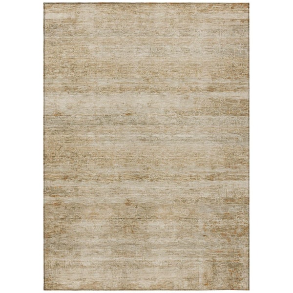 Addison Rugs Chantille Machine Washable Indoor/Outdoor Abstract ACN2154 Brown 5 ft. x 7 ft. 6 in. Area Rug