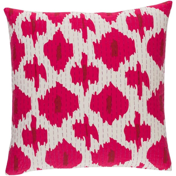 Artistic Weavers Greville Pink Graphic Polyester 18 in. x 18 in. Throw Pillow