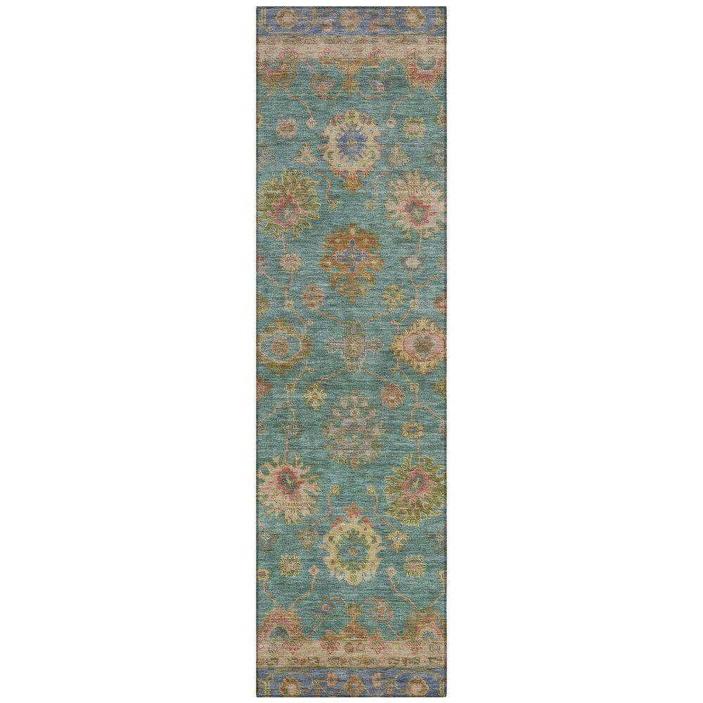 Chantille Machine Washable Indoor/Outdoor Abstract ACN2045 Teal 2 ft. 3 in. x 7 ft. 6 in. Runner Rug price history on PriceWatchPro