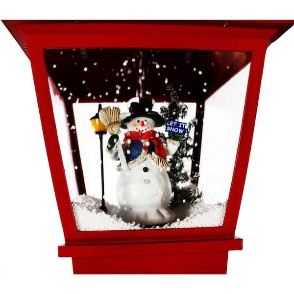 DIY Full Color Christmas Snowman with a total of 14 Christmas songs Music Box