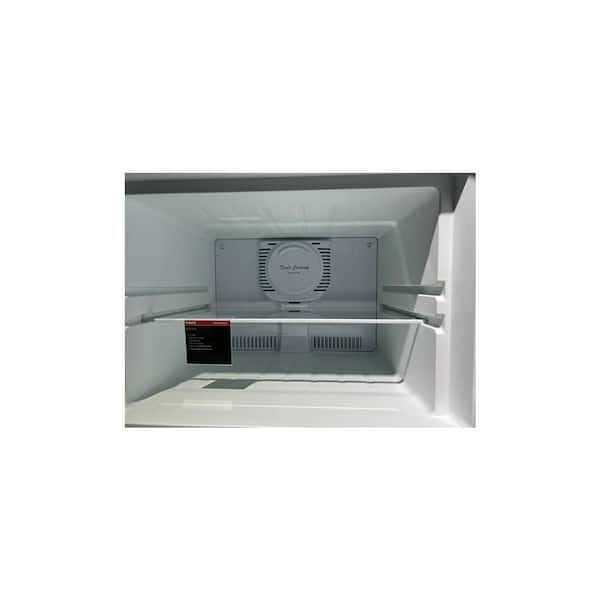 Galanz 18 cu. ft. Retro Top Mount Freezer Refrigerator with Glass