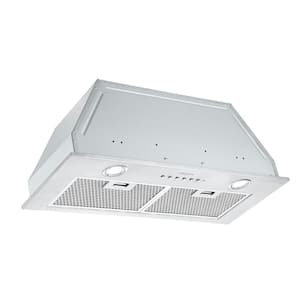 Inserta III 28 in. Ducted Insert Range Hood in Stainless Steel with LED and Night Light Feature