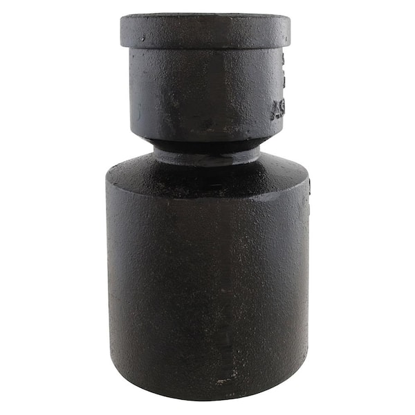 Unbranded 4 in. x 2 in. Cast Iron Reducer