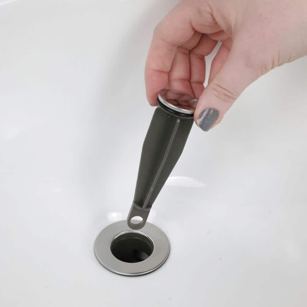 Universal Chrome Finish Bathroom Sink Pop-Up Assembly