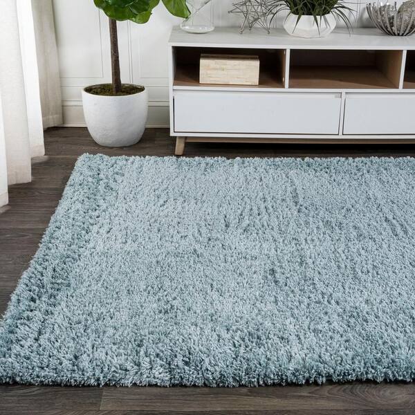 LOW PRICE LARGE DUCK EGG BLUE TURQUOISE BLUE IMPERIAL MODERN SHAGG SOFT AREA RUG 