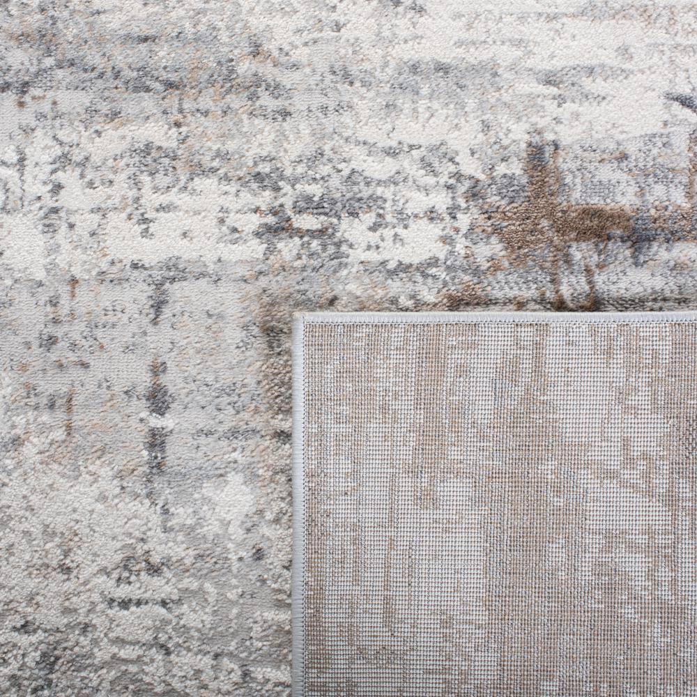Amelia Ivory/Gray 9 ft. x 12 ft. Abstract Area Rug - thumbnail 3
