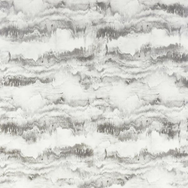 Arthouse Irene Grey Painted Canvas Wallpaper Sample