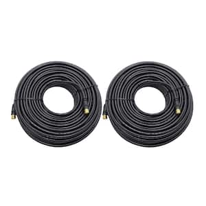Commercial Electric 100 ft. RG-6 Quad Shielded Coaxial Cable