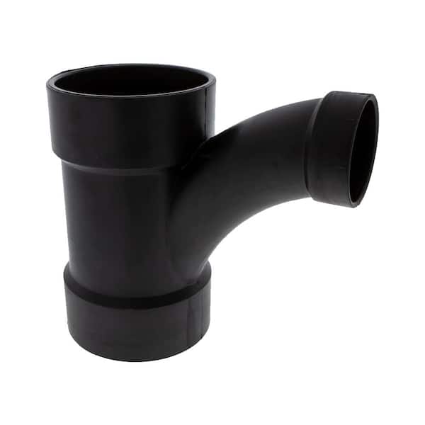 VPC 2 in. x 2 in. x 1-1/2 in. ABS Plastic DWV All Hub Long-Sweep Wye Fitting