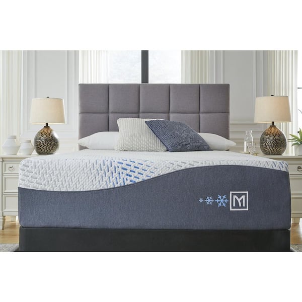 Millennium Luxury Gel Memory Foam King Medium 14 in. Bed-in-a-Box Mattress