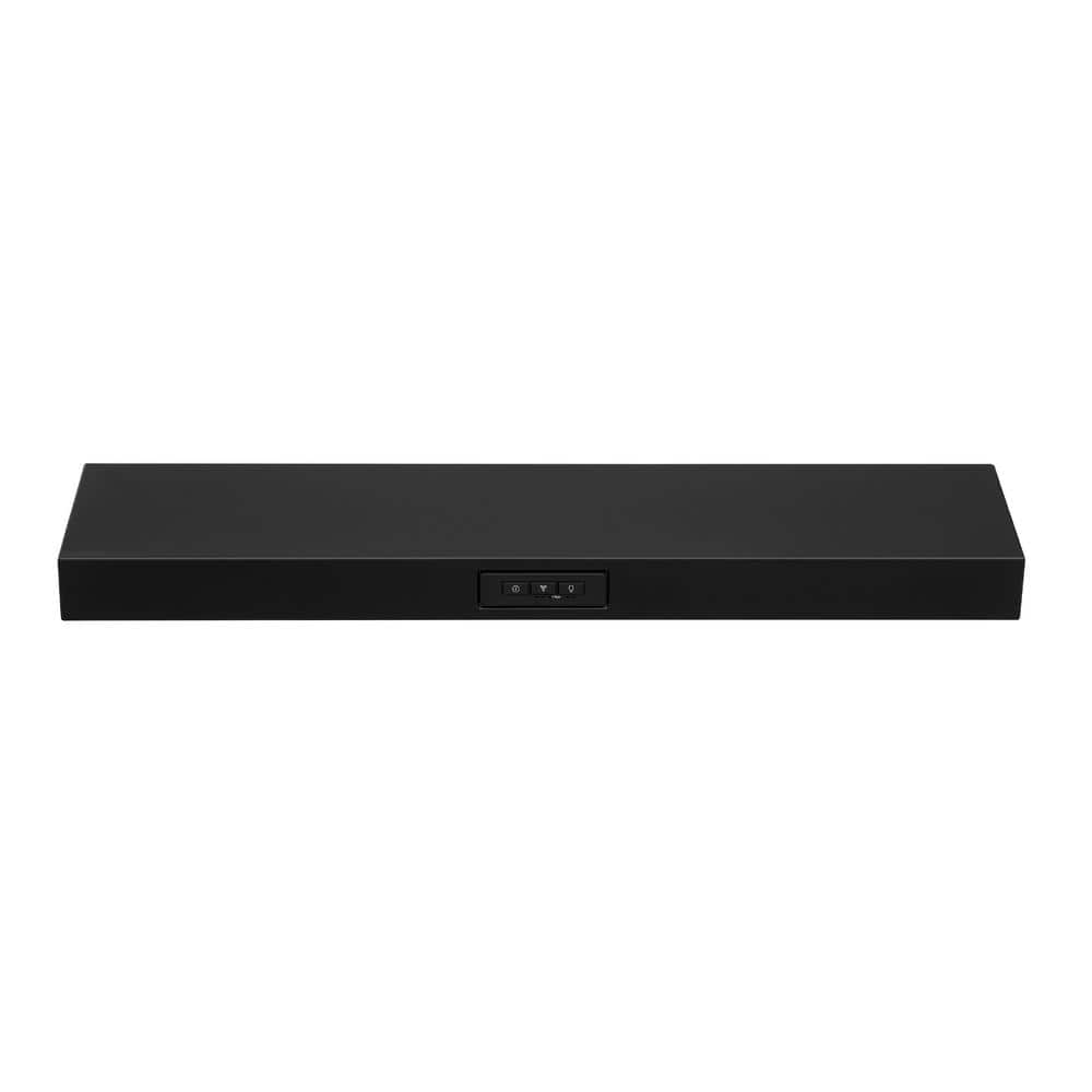 30 in. 220 CFM Convertible Under Cabinet Range Hood in Black with Charcoal Filter and Dishwasher Safe Grease Filter price history on PriceWatchPro
