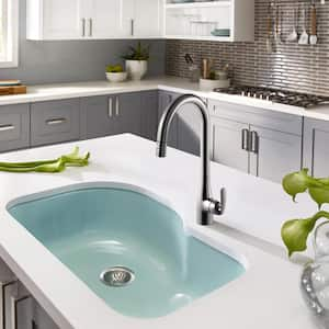 Cora Single-Handle Pull Down Sprayer Kitchen Faucet with CeraDox Technology in Brushed Nickel