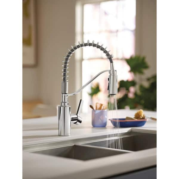 Connecting a countertop dishwasher to a Moen pullout kitchen faucet