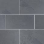 Montauk Blue 18 in. x 36 in. Textured Slate Floor and Wall Tile (90 sq. ft./Pallet)