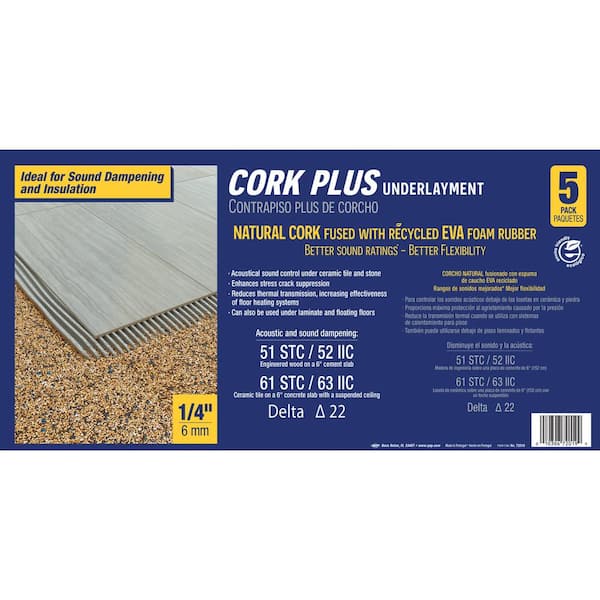 1/2 Inch Cork Sheet Underlayment – Cork Direct
