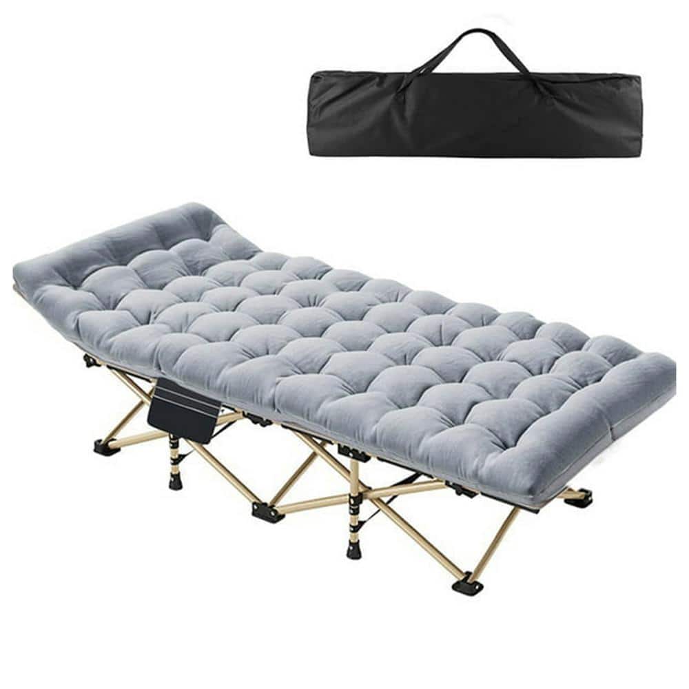 Alpulon HeavyDuty Sleeping Cots Double Layer Oxford Foldable Camping