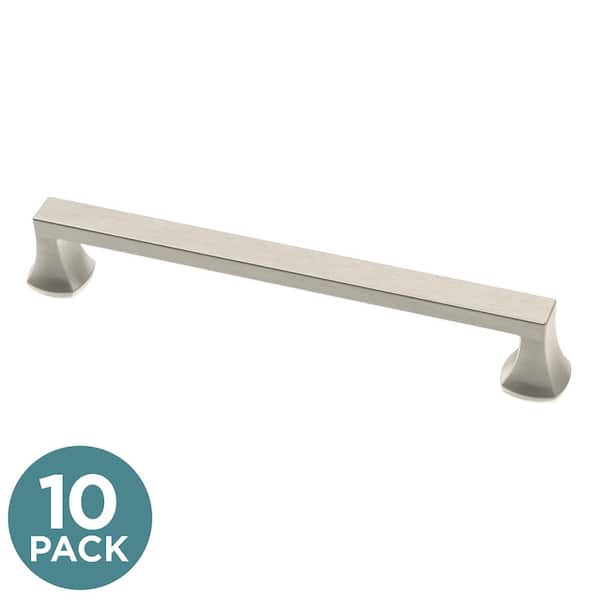 Liberty 10-Pack Mandara 6-5/16 in. (160 mm) Classic Satin Nickel Drawer Bar Pulls