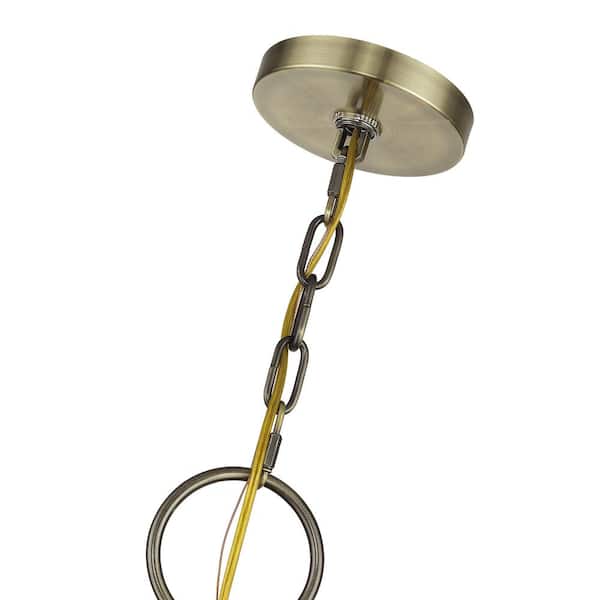 Livex Lighting Monaco 14-Light Antique Brass Chandelier