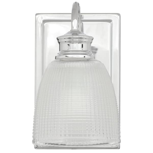 Progress Lighting P2175-15 1-100W Medium Base Bath Bracket Polished Chrome Progress Lighting P2175-15 1-100W Medium Base Bath Bracket Polished Chrome