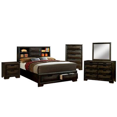 Bookcase Headboard Bedroom Sets Bedroom Furniture The Home Depot